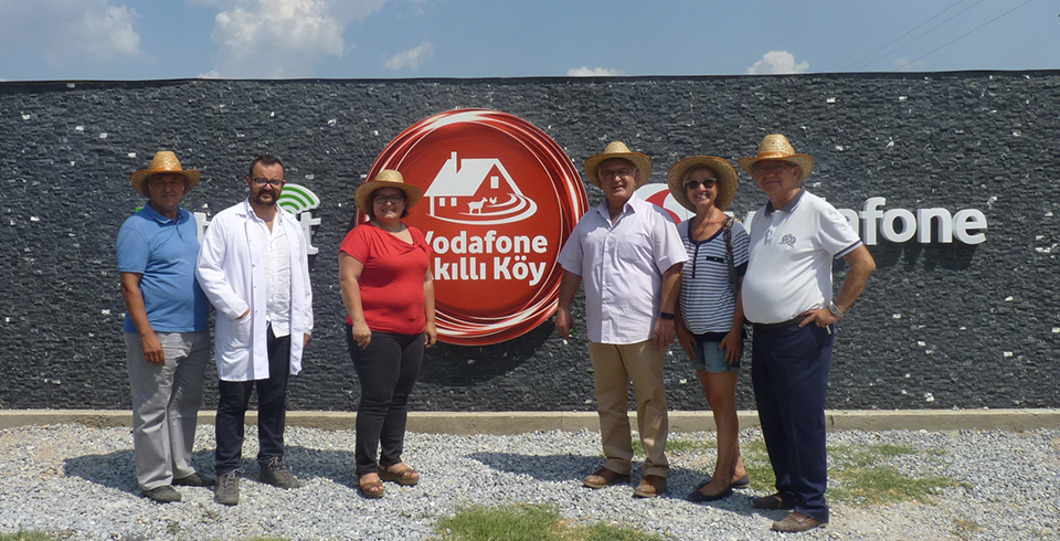 Rotary, Vodafone Akıllı Köy’ü Ziyaret Etti