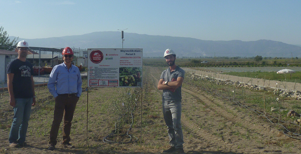 Agromillora Group Satış Mühendisi Okan Sarıtaç`tan, Vodafone Akıllı Köy`e Ziyaret
